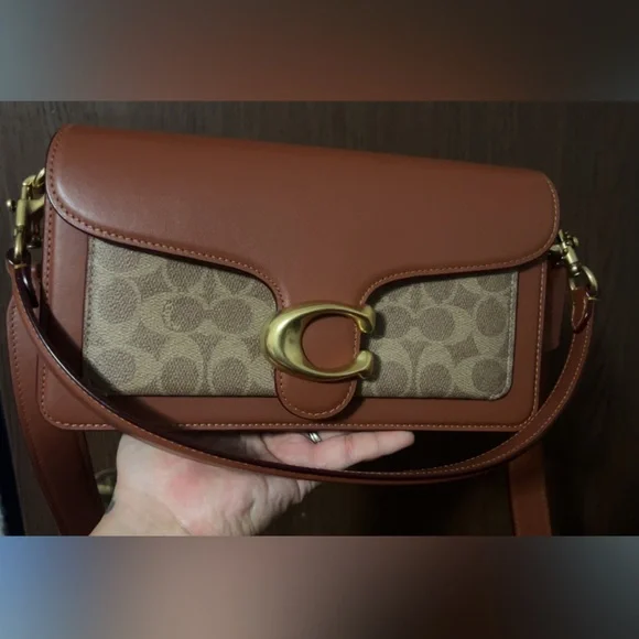 Coach Tabby Shoulder Bag 26 In Signature Canvas - Picture 4 of 8